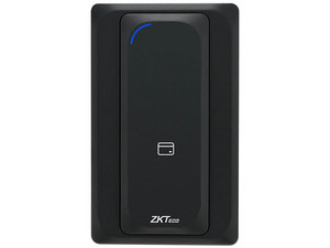 Lector Esclavo de Tarjetas ZKTeco KR901S, LED Indicador de Estado, IP65. Color Negro.