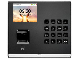 Control de Asistencia ZKTeco M2-LR ID BAT, Soporta hasta 3.000 Tarjetas, 3.000 Huellas, Color Negro.