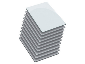 Paquete de tarjetas MiFare ZKTeco 13.56 MHz, PVC, 10 tarjetas.