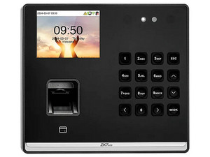 Lector Biométrico ZKTeco SenseFace M2F-LR, Facial, Huella y Tarjeta, 1,000 Usuarios, Control de Acceso y Asistencia, Wi-Fi.