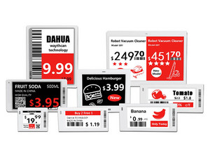 Kit de Etiquetas Electrónicas ESL Dahua DHI-ESL A1, Gestionar precios, Interfaz en la nube, Personalizables.