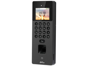 Control de Acceso ZKTeco SenseFace 2A, Pantalla de 2.4", Cámara para Reconocimiento Facial de 1MP, Lector de Huellas, Lector de Tarjetas, Color Negro.