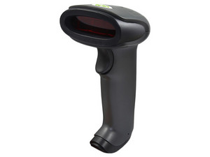 Lector de código de barras GHIA GSL1, Láser 1D, USB. Color negro.