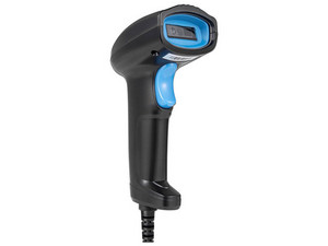 Lector de Codigo de Barras Hostech HT-200, 1D y 2D, USB, Color Negro.