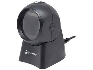 Lector de código de barras Nextep NE-505, 1D y 2D, QR. Color Negro.
