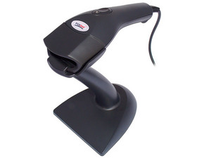 Lector de Código de Barras PosLine láser, USB. Color Negro.