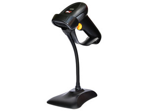Lector de código de barras POSline SL2070UK, USB, 1D, láser, color negro.