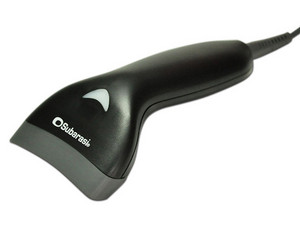 Lector de código de barras SUBARASI CR320U, CCD, 1D, USB, Color Negro.