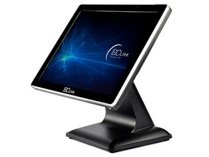 Terminal All-in-one EC LINE EC-VP-1100: 
Procesador Intel I3 115G4, 
Memoria RAM de 8GB, Almacenamiento de 256GB, 
Pantalla LED Multi-Touch de 15".
