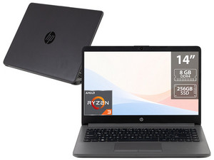 Laptop HP 245 G8:
Procesador AMD Ryzen 3 5300U (hasta 3.80 GHz),
Memoria de 8GB DDR4,
SSD de 256GB,
Pantalla de 14" LED,
Video Radeon Graphics,
S.O. Windows 11 Home (64 Bits)