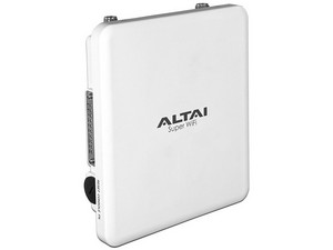 Access Point Altai A660-S Mesh de Doble Banda, Wireless AX3000 (Wi-Fi 6), 2.4GHz y 5GHz, Hasta 4.177 Gbps, Tri-Radio Exterior, MIMO 2X2:2. Color Blanco