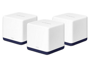 Sistema de Wi-Fi en Malla Mercusys AC1900 Halo H50G de doble banda, Wireless AC, hasta 1300Mbps. (Paquete de 3)
