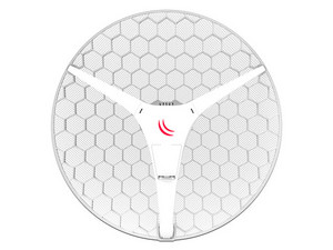 Kit de 4 Antenas MikroTik RBLHGG-5ACD-XL con 27 dBi de ganancia, frecuencia 5 GHz.