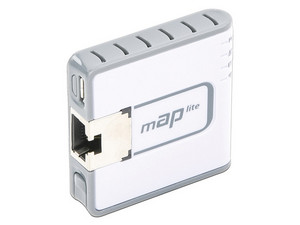 Mini Access Point Inalámbrico MikroTik RBMAPL-2ND, Portátil, Wi-Fi 4, Hasta 300 Mbps, Color Blanco.