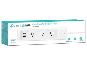 TP-Link KP303 – Regleta inteligente Wi-Fi con puertos USB 2.0 para carga,  Compatible con Asistente de Google/Alexa - Yoytec