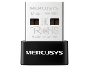 Adaptador Mercusys MA530 Bluetooth 5.3, USB Tipo Nano, Conectividad Inalámbrica.