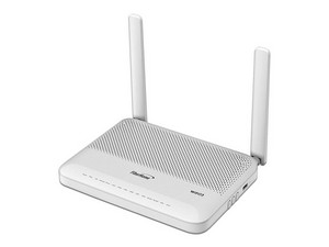 Router FiberHome HG6144F de Doble Banda, Wireless AX (Wi-Fi 6), 4 puertos RJ45, USB 2.0/3.0. Color Blanco.