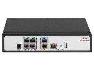 Router Gigabit Ethernet H3C MSR810 con 6 Puertos, 1 USB y Funciones Avanzadas de Seguridad y Administración.