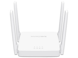 Router Inalámbrico MERCUSYS AC10 de doble banda, Wireless AC (Wi-Fi 5), hasta 867Mbps. Color Blanco
