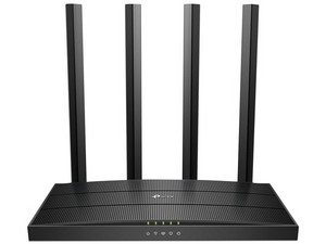 Router Inalámbrico Gigabit TP-Link Archer C6 Wireless AC1200, de doble banda, Wireless AC (Wi-Fi 5), hasta 1200Mbps, 4 Puertos Gigabit LAN.