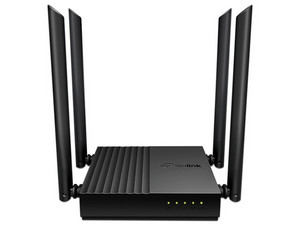 Router Inalámbrico TP-Link Archer C64 de doble banda, Wireless AC1200 (Wi-Fi 5), hasta 1200 Mbit/s.