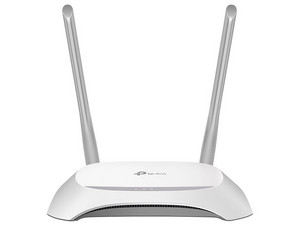 Router TP-Link TL-WR840N V7.2, de 2.4GHz, Wireless N (Wi-Fi 4), hasta 300Mbps. Color Blanco.
