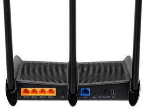gobierno Humildad Facturable Router 3 en 1 inalámbrico Tp-Link TL-WR941HP de Alta Potencia, Wireless N  (Wi-Fi 4), hasta 450 Mbps, 9dbi.