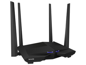 Router Inalámbrico Tenda AC10 de doble banda, Wireless AC (Wi-Fi 5), hasta 1167Mbps. Color Negro.