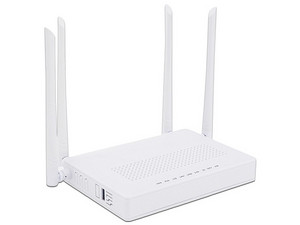 Router Inalámbrico V-Sol V2802-ACT, Doble banda AC (2.4 GHz y 5 GHz), 2 puertos, Hasta 1200 mbps, 4 Antenas, Soporta MESH.