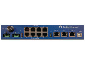 Módulo Cambium Networks CMM5 para sincronización GPS, con Switch y módulo GPS, Fuente No Incluida.