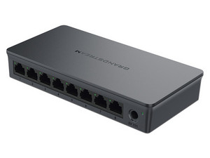 Switch Granstream GWN7701P de 8 puertos Gigabit Ethernet, 4 puertos PoE af/at.