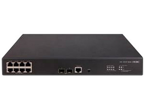 Switch H3C S5130S-10P-HPWR-EI LS5Z5S10PHE Switch Ethernet L2, 8 puertos Gigabit Ethernet (PoE), 2 puertos SFP, soporte para Energía sobre Ethernet (PoE), versión global.