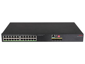 Switch H3C IE4320-28S HPWR L2, Conmutador Ethernet Industrial, 8 Puertos BASE-T PoE, 16 Puertos BASE-T PoE, 4 SFP Plus.