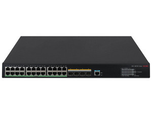 Switch H3C S5570S-28S-EI Administrable con 24 Puertos 10/100/1000BASE-T, 4 Puertos 1G/10G BASE-X SFP.