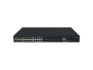 Switch HPE Networking CW 2150, 24 Puertos 10M/100M/1G PoE+, 4 Puertos SFP, 4 Puertos SFP+ 1G/10G, 405W. Color Negro.