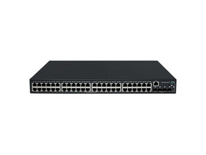 Switch HPE Networking CW 2050, 48 Puertos 10/100/1000BT PoE+, 4 Puertos SFP 1G/2.5G, 410W. Color Negro.