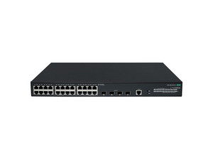 Switch HPE Networking CW 2050, 24 Puertos 10/100/1000BT PoE+, 4 Puertos SFP 1G/2.5G, 420W. Color Negro.