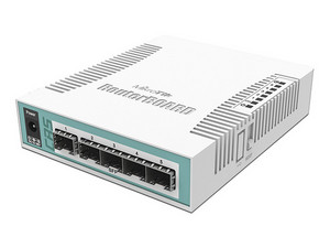 Switch Cloud Core de 6 Puertos SFP, 1 Puerto Combo TP/SFP, PoE.