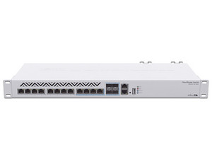 Switch Administrable MikroTik CRS312-4C+8XG-RM, 8 Puertos RJ-45 10/100/1000 Mbps, 4 Puertos SFP, Color Blanco.
