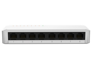 Switch Nexxt Infrastructure NSW-N801G de 8 puertos 10/100/1000Mbps, 1 puerto Gigabit Ethernet.