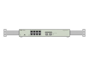 Switch Administrable Ruijie RG-NBS3100-8GT2SFP-P-V2 de 8 puertos Gigabit Ethernet PoE y 2 puertos SFP, Capa 2, 125W.