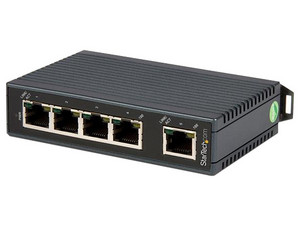 Switch StarTech IES5102 de 5 puertos RJ-45, 10/100 Mbps.