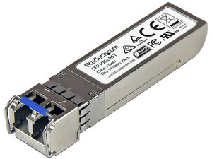 Módulo Transceptor LC SFP+ 10 Gigabits, Compatible con Cisco SFP-10G-LR, Monomodo, hasta 10km.