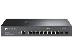 Switch TP-Link Omada SG3210X-M2, dispositivo de redes gestionado L2+, 2.5G Ethernet (100/1000/2500), 1U, color negro.
