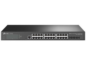 Switch TP-Link JetStream TL-SG3428X, L2, 24 Puertos Gigabit, 10GE.