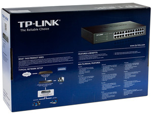 SWITCH TP-LINK TL-SG1024D DE 24 PUERTOS GIGABIT 10/100/1000