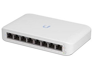 Switch Ubiquiti Networks USW-Lite-8-POE de 8 puertos 10/100/100, PoE.