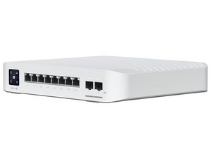 Switch Ubiquiti Networks USW-PRO-8-POE, 8 Puertos RJ-45, 2 Puertos SFP+, Color Blanco.