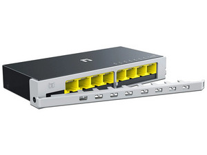 Switch NETIS ST108GD 8 Puertos Gigabit Carcasa Metálica No Administrable.