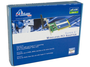 airlink101 wireless pci adapter driver